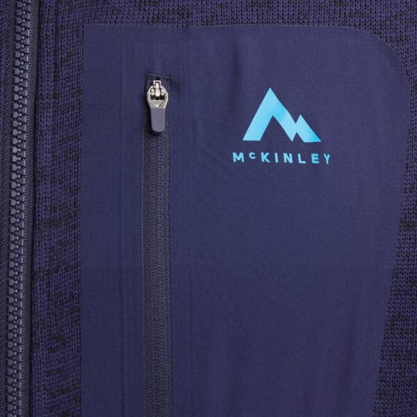McKINLEY He.-Unterjacke Skeena II ux MELANGE/NAVY DARK – Bild 4