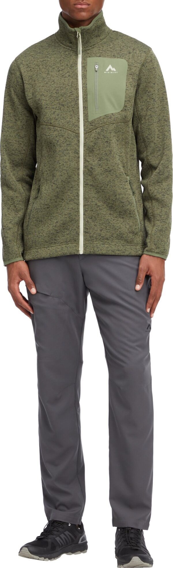 McKINLEY He.-Unterjacke Skeena III M 914 MELANGE/OLIVE DA – Bild 3