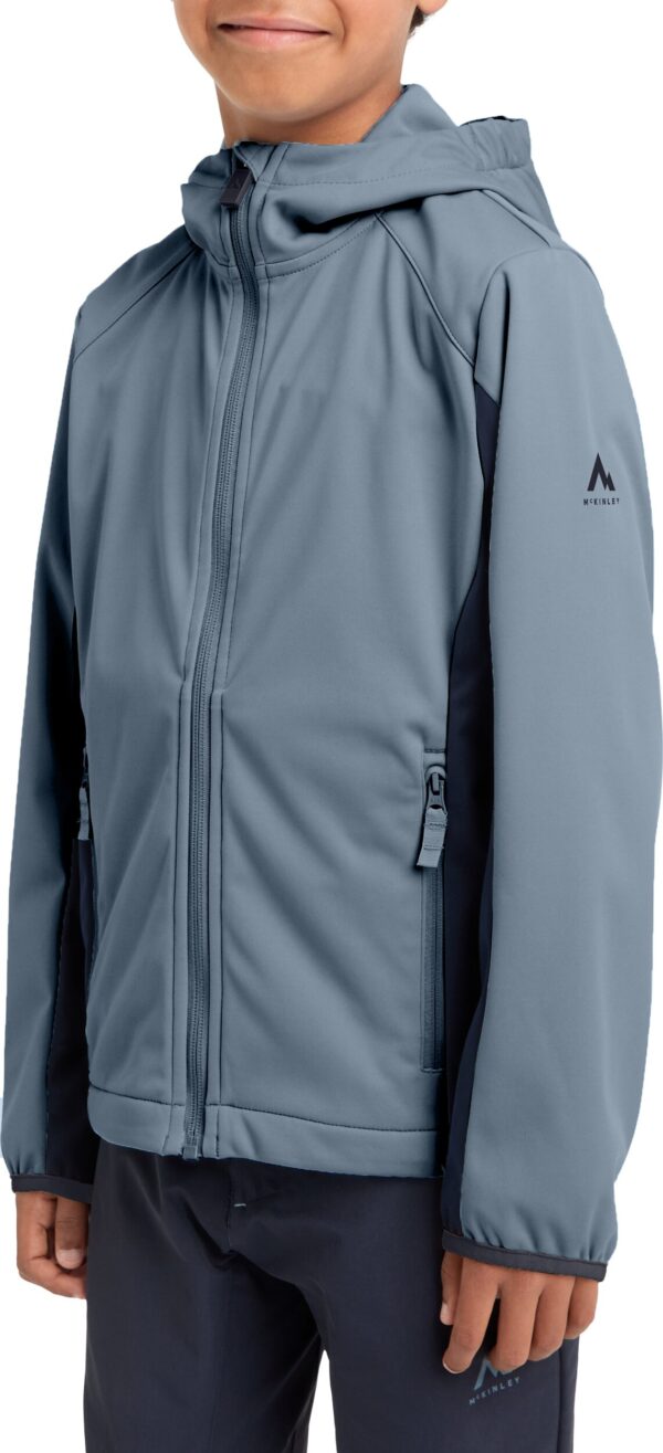 McKINLEY Ju.-Unterjacke Abe LT B BLUE DARK – Bild 2