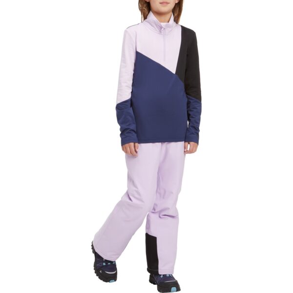 McKINLEY Ki.-Funktions-Shirt Ikay II J NAVY DARK/LILAC/BLAC – Bild 2