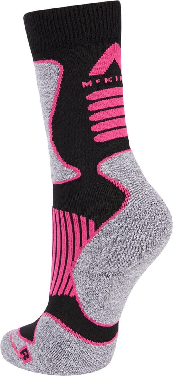 McKINLEY Ki.-Strumpf New Nils jrs BLACK/PINK – Bild 3