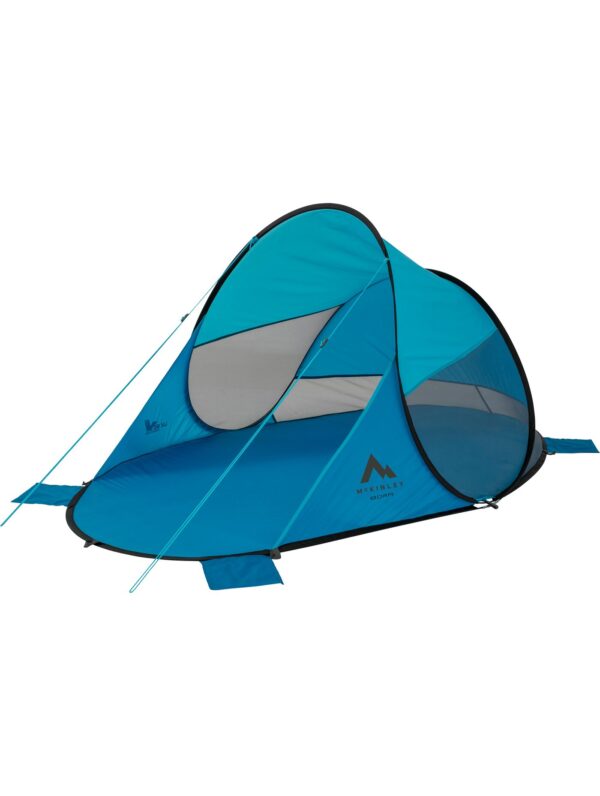 McKINLEY Strandmuschel BORA UV50 BLUE LIGHT/BLUE PETR