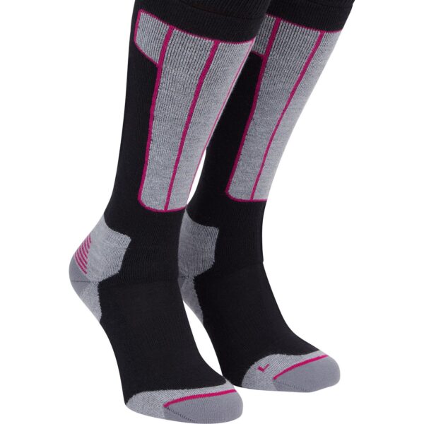 McKINLEY Ux.-Strumpf Bemy II ux BLACK NIGHT/PINK DAR – Bild 3
