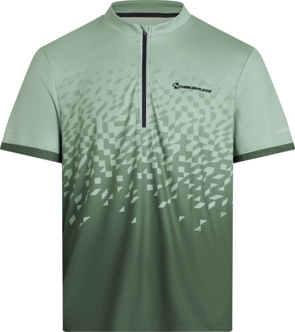 NAKAMURA He.-Fahrrad-Trikot Daniel IV M GREEN SMOKE/GREEN DA