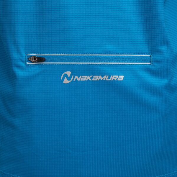 NAKAMURA He.-Fahrrad-Trikot Felius M BLUE PETROL/BLUE PET – Bild 2