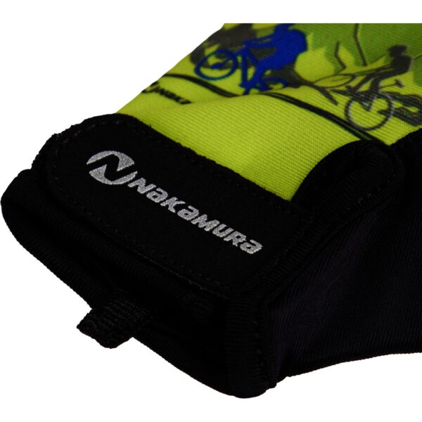 NAKAMURA Ki.-Fahrr-Handschuh Dolo IV J GREEN LIME/BLACK NIG – Bild 2