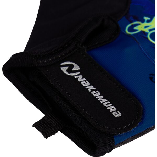 NAKAMURA Ki.-Fahrr-Handschuh Dolo IV J BLUE DARK/BLACK NIGH – Bild 2