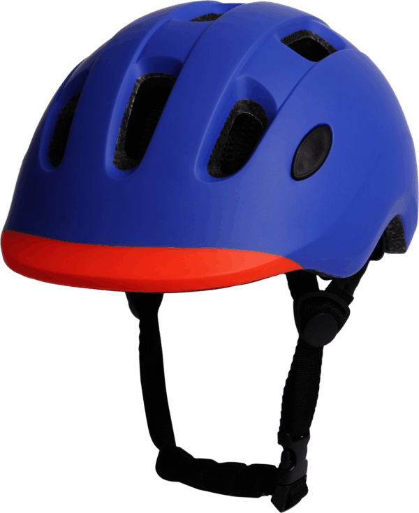 NAKAMURA Ki.-Fahrrad-Helm Kimet J BLUE DARK/ORANGE DAR