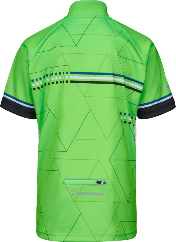 NAKAMURA Ki.-Fahrrad-Trikot Fabi jrs GREEN LIME – Bild 2
