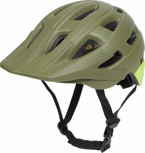 NAKAMURA Ux.-Fahrrad-Helm Youka GREEN LIME/OLIVE DAR – Bild 3