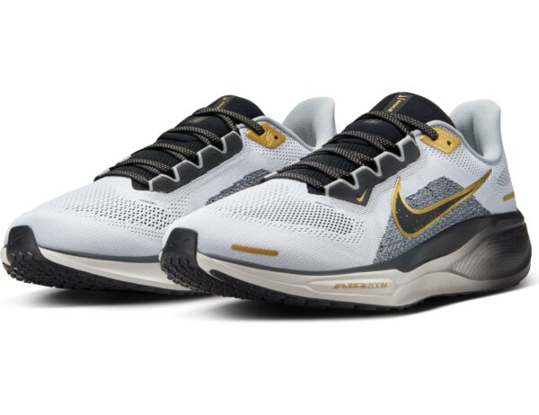 NIKE AIR ZOOM PEGASUS 41 PRM WHITE/BLACK-METALLIC GOLD-LT S – Bild 2