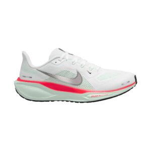 NIKE AIR ZOOM PEGASUS 41 WHITE/METALLIC SILVER-BARELY G