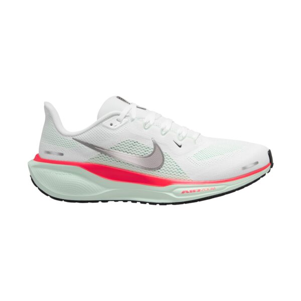 NIKE AIR ZOOM PEGASUS 41 WHITE/METALLIC SILVER-BARELY G