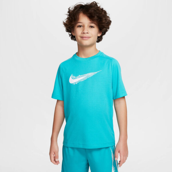 NIKE B NK DF MULTI SS TOP HBR DUSTY CACTUS/WHITE