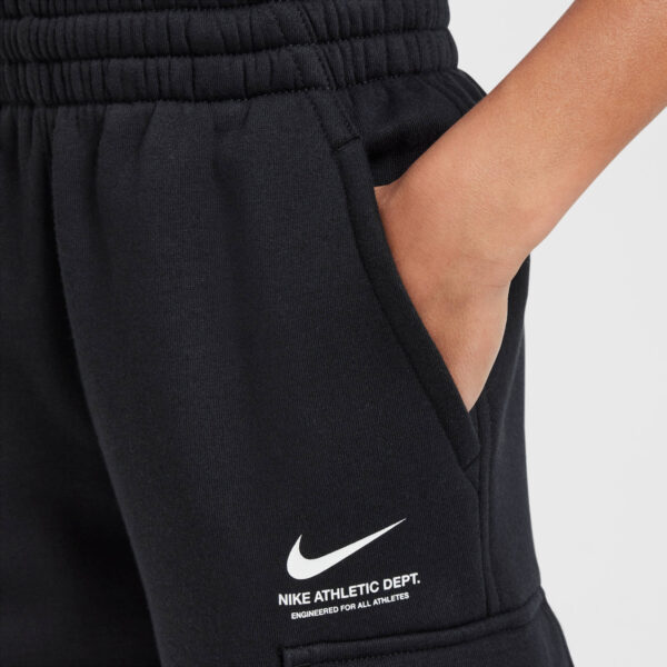 NIKE B NSW SI FLC CARGO PANT BB BLACK – Bild 4