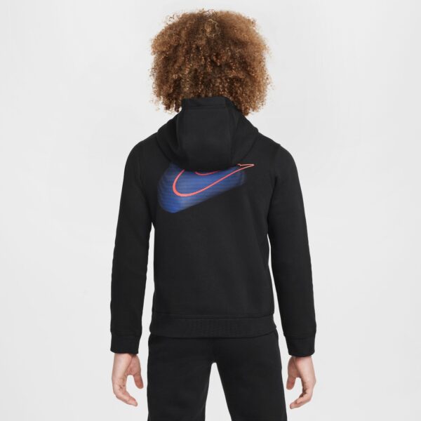 NIKE B NSW SI FLC PO HOODIE BB2 BLACK – Bild 2
