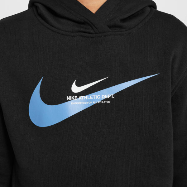 NIKE B NSW SI FLC PO HOODIE BB BLACK – Bild 4