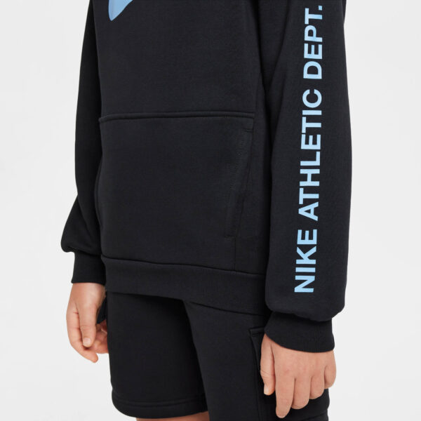 NIKE B NSW SI FLC PO HOODIE BB BLACK – Bild 6