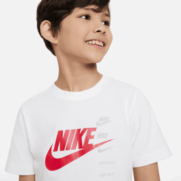 NIKE B NSW SI SS TEE WHITE – Bild 3