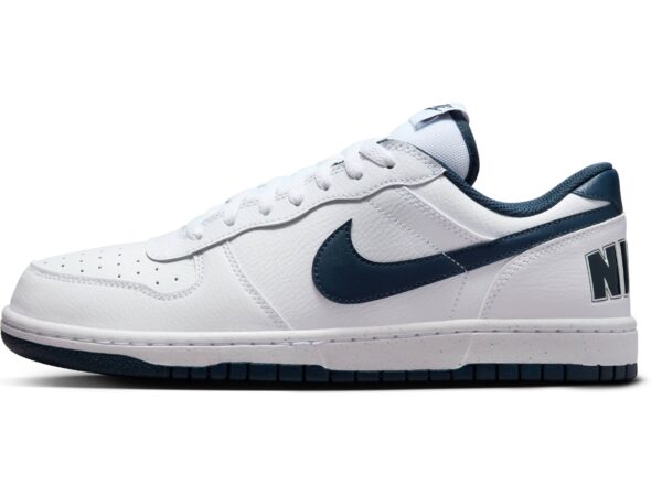 NIKE BIG NIKE LOW WHITE/MIDNIGHT NAVY – Bild 3