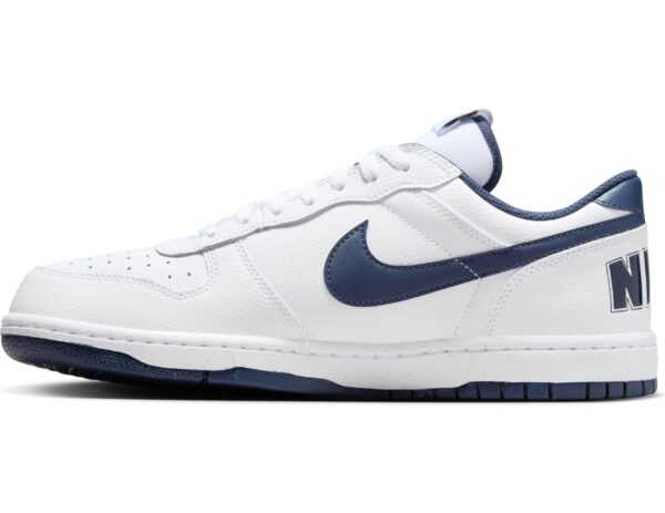 NIKE BIG NIKE LOW WHITE/MIDNIGHT NAVY – Bild 4
