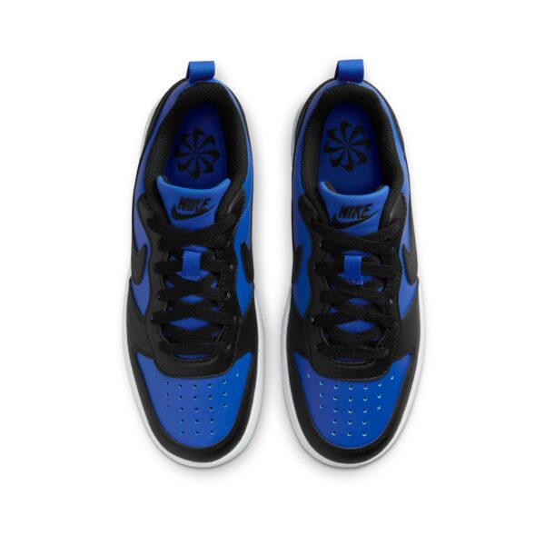 NIKE COURT BOROUGH LOW RECRAFT GS GAME ROYAL/BLACK-WHITE – Bild 4
