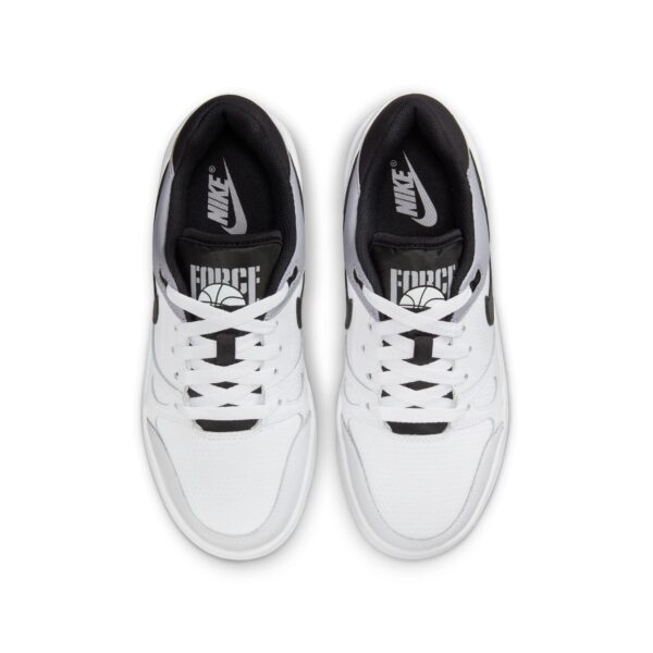 NIKE NIKE FULL FORCE LO (GS) WHITE/BLACK-PEWTER – Bild 4