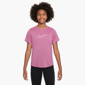 NIKE G NK DF ONE STD SS TOP HBR MAGIC FLAMINGO/WHITE