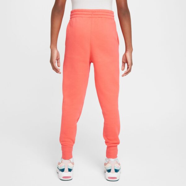 NIKE G NSW CLUB FLC HR FTD PNT LBR MAGIC EMBER/MAGIC EMBER/WHITE – Bild 2