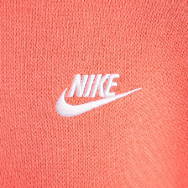 NIKE G NSW CLUB FLC OVRSZD CREW LBR MAGIC EMBER/WHITE – Bild 3