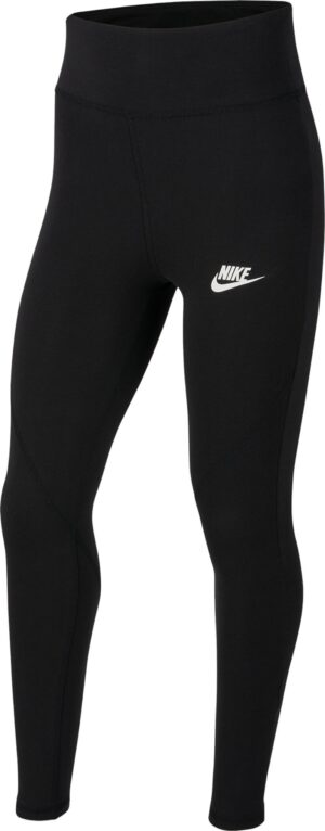 NIKE G NSW FAVORITES GX HW LEGGING BLACK/WHITE
