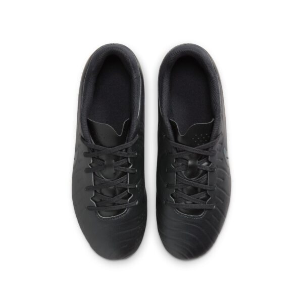 NIKE JR LEGEND 10 ACADEMY FG/MG BLACK/BLACK-DEEP JUNGLE – Bild 4