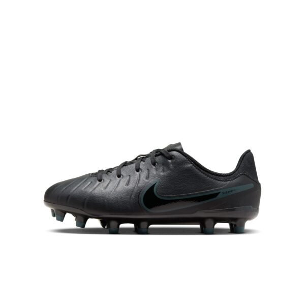 NIKE JR LEGEND 10 ACADEMY FG/MG BLACK/BLACK-DEEP JUNGLE – Bild 5