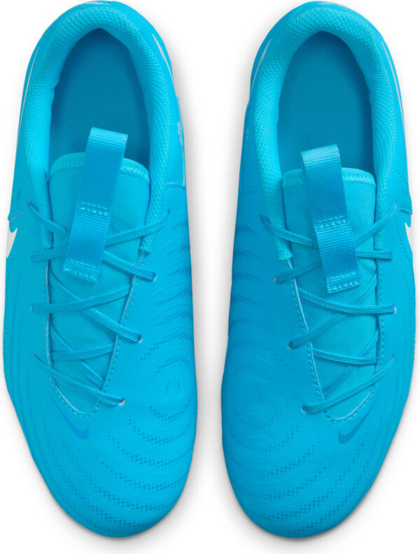 NIKE JR PHANTOM GX II ACADEMY FG/MG BLUE FURY/WHITE – Bild 3
