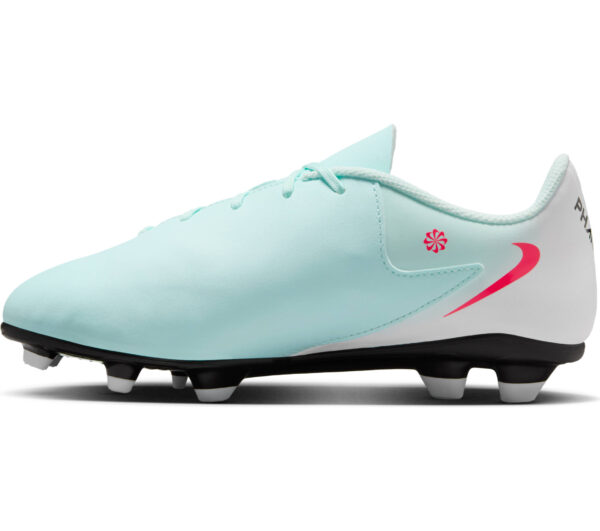NIKE JR PHANTOM GX II CLUB FG/MG MINT/ATOMIC RED-OFF NOIR – Bild 5