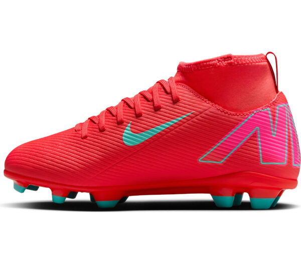 NIKE JR SUPERFLY 10 CLUB FG/MG EMBER GLOW/AURORA GREEN – Bild 5