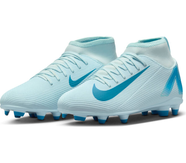 NIKE JR SUPERFLY 10 CLUB FG/MG GLACIER BLUE/BLACK – Bild 2