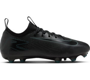 NIKE JR ZOOM VAPOR 16 ACADEMY FG/MG BLACK/BLACK-DEEP JUNGLE