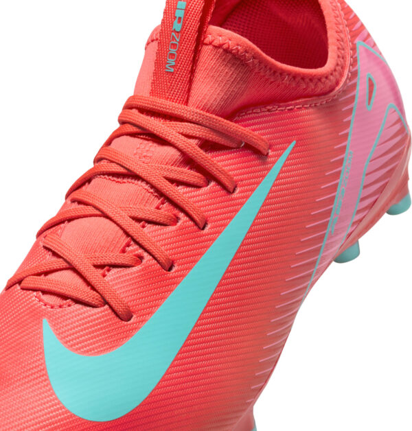 NIKE JR ZOOM VAPOR 16 ACADEMY FG/MG EMBER GLOW/AURORA GREEN – Bild 8