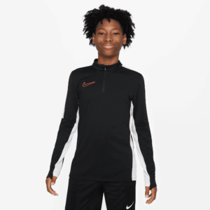 NIKE K NK DF ACD23 DRILL TOP BR BLACK/WHITE/BRIGHT CRIMSON