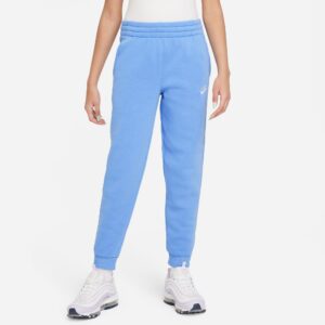NIKE K NSW CLUB FLC JGGR LBR POLAR/WHITE