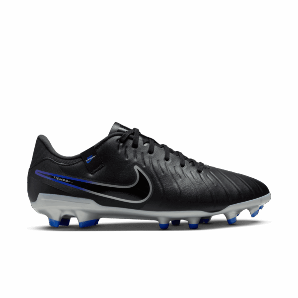 NIKE LEGEND 10 ACADEMY FG/MG BLACK/CHROME-HYPER ROYAL
