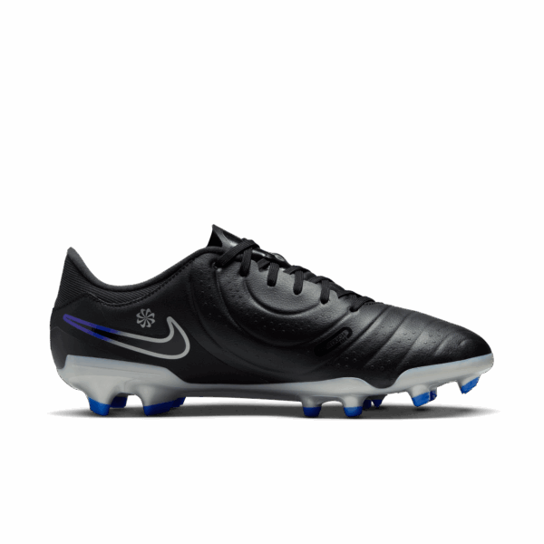 NIKE LEGEND 10 ACADEMY FG/MG BLACK/CHROME-HYPER ROYAL – Bild 9