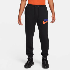 NIKE M NK CLUB BB JOGGER CHNL FTRA BLACK/BLACK