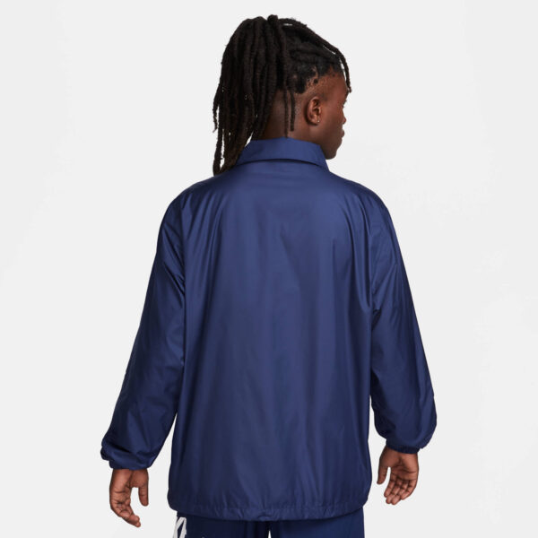NIKE M NK CLUB COACHES JKT MIDNIGHT NAVY/WHITE – Bild 2