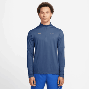NIKE M NK DF ELMNT TOP HZ FLASH HBR COURT BLUE/REFLECTIVE SILV
