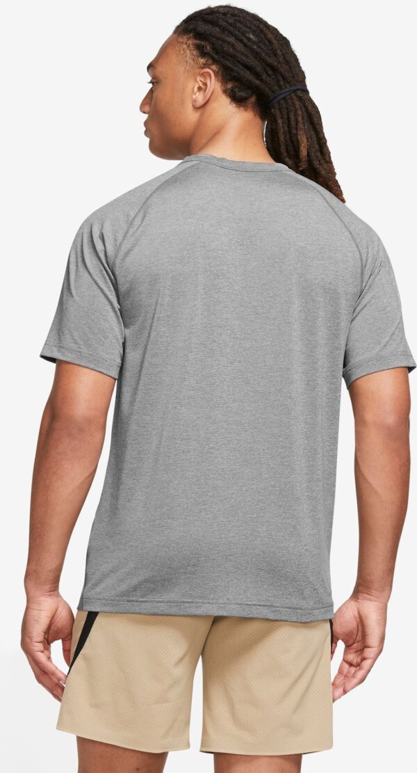 NIKE M NK DF READY SS SMOKE GREY/HTR/BLACK – Bild 2