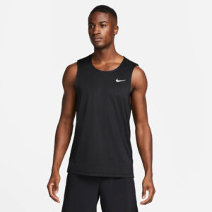 NIKE M NK DF READY TANK BLACK/COOL GREY/WHITE