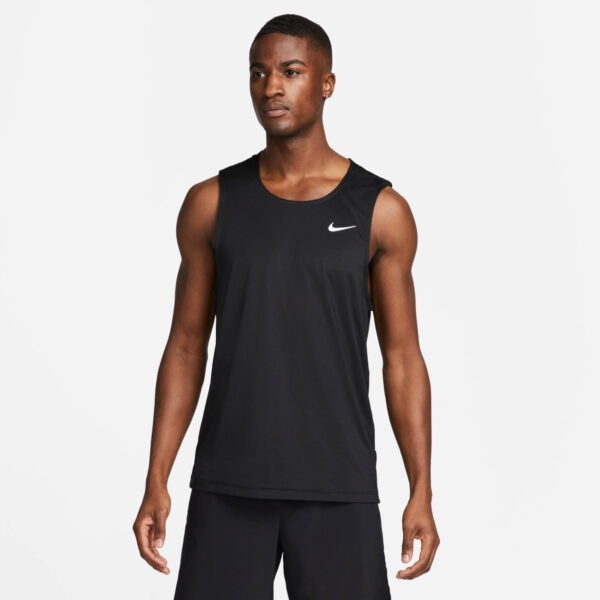 NIKE M NK DF READY TANK BLACK/COOL GREY/WHITE