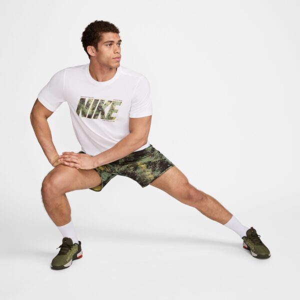 NIKE M NK DF TEE CAMO WHITE – Bild 5
